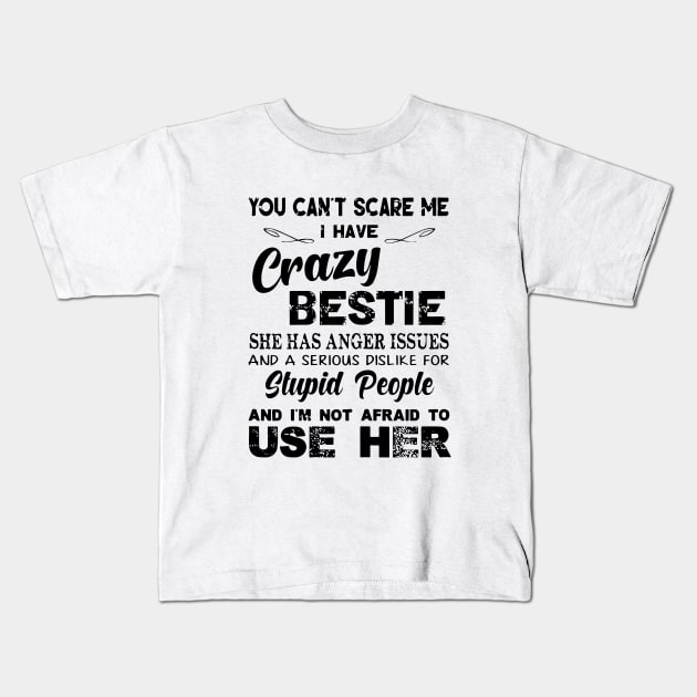 You Cant Scare Me I Have A Spoiled Classic Daughters Kids T-Shirt by erbedingsanchez